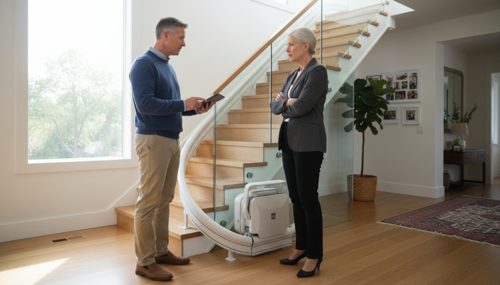 découvrez dans cet article si un propriétaire peut refuser l'installation d'un monte-escalier par son locataire et quelles sont les conditions légales encadrant cette situation.