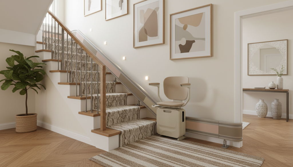 découvrez si vous pouvez réellement personnaliser les couleurs de votre monte-escalier pour l'harmoniser avec votre décoration intérieure.