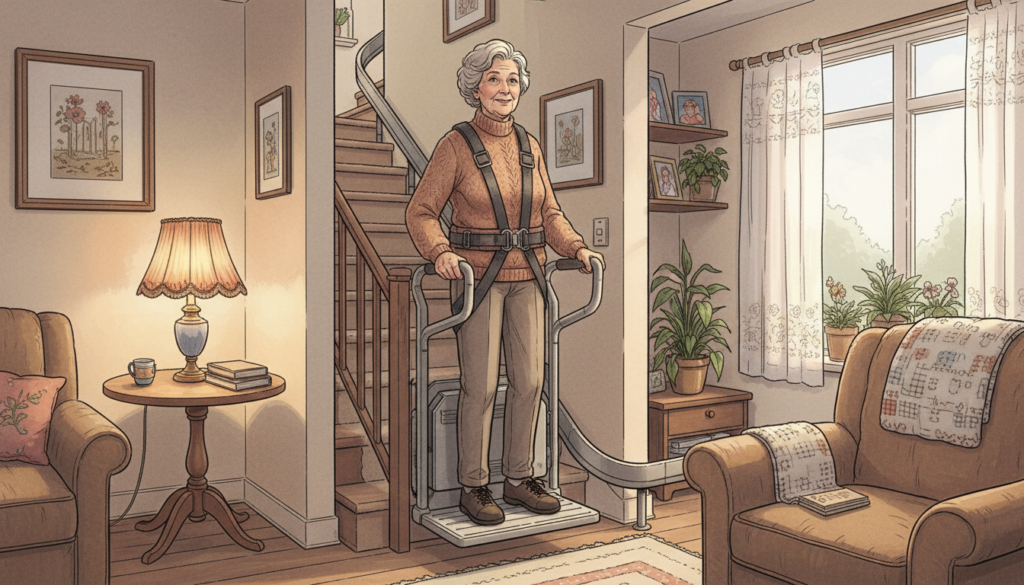 découvrez le monte-escalier debout, une solution sécurisée et pratique idéale pour les petits espaces. optimisez votre mobilité en toute sécurité grâce à cette alternative innovante.